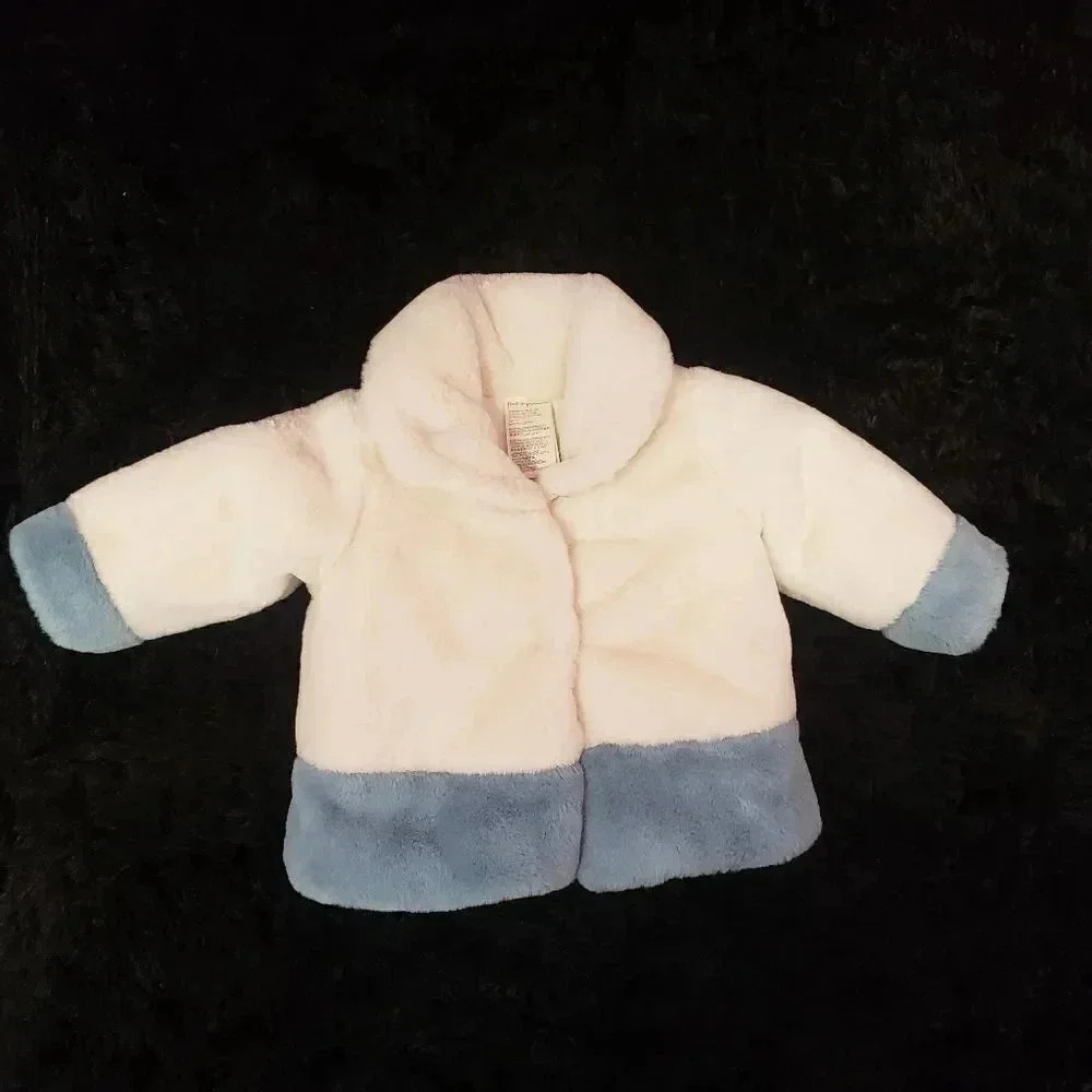 First Impressions Baby Girl Faux Fur Coat
